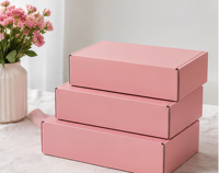 Caja de Cartón Corrugado Impresa Personalizada con Logotipo, Caja de Envío Plegable para Ropa, Cosméticos y Regalos