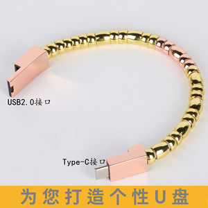 Portable <b>USB</b> <b>Flash</b> <b>Drive</b> Bracelet 32GB OTG Interface Purple Personalized Customization for Phone and Computer Use - Product Image 4