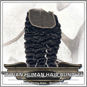 Extensiones de Cabello Humano Natural Remy Indio - Rizo Sedoso y Ondulado, Trama Doble a Máquina, Tejido de Cabello en Todos los Colores - Product Image 2