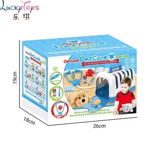 Veterinarian Pretend Play Set for Kids with Pet Exam Table and Medical Tools 8PCS <strong>Animal</strong> Doctor <strong>Toy</strong> for Girls and Boys - Product Image 6