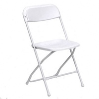 Chaise pliante en plastique PP, plastique et intérieur, pratique, bon marché, moderne et coloré, pour fête, Offre Spéciale