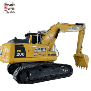 Excellente qualité presque nouvelle Machine de construction 20ton machine d'excavatrice utilisée KOMATSU 200 PC200 à vendre - Product Image 1