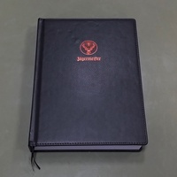 Personnalisation du fabricant Livre de comptage avec couverture en PU de haute qualité Journal en cuir Calendrier Journal en cuir Agenda Cahier de planificateur
