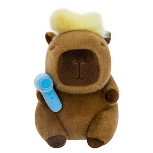 Peluche Capybara Barbier Créatif, Jouet en Peluche Mignon et Original, Coussin Doux à Câliner pour Enfants, Rembourrage en Coton PP, Peluches - Product Image 5