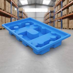 Heavy Duty Leak Proof IBC Spill Containment Pallet Chemical Storage Cradle Industrial Safety Dolly - Product Image 4