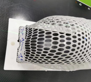 Masque de radiopthérapie de <span class=keywords><strong>type</strong></span> E, masque de tête thermoplastique, plaques de base Elekta avec fixation à 3 points de pression - Product Image 4