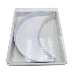 Caja de Regalo de Cartón con Forma de Luna Creciente para Envasado de Alimentos, Especial para Ramadán, Eid al-Fitr - Product Image 5