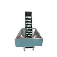 Machine d'assemblage avec système vibrant automatique pour silo élévateur, alimentateur de bouchons de bouteilles pour machine de capsulage