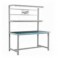 Banc de travail antistatique personnalisé Weizhi pour atelier, table de travail pour ligne d'assemblage, bancone da lavoro
