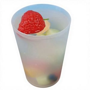 Vaso Ecológico Clásico de PP Esmerilado de 10 oz/300 ml, Libre de BPA, con Logotipo Personalizado para Fiestas, Campamentos, Bodas y Viajes - Product Image 3