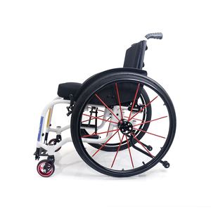 Nueva Silla de Ruedas Deportiva de Fibra de Carbono con Rueda Grande de Liberación Rápida para TLS725LQ, Ancho de Asiento de 41 cm, Suministros para Terapia de Rehabilitación - Product Image 2
