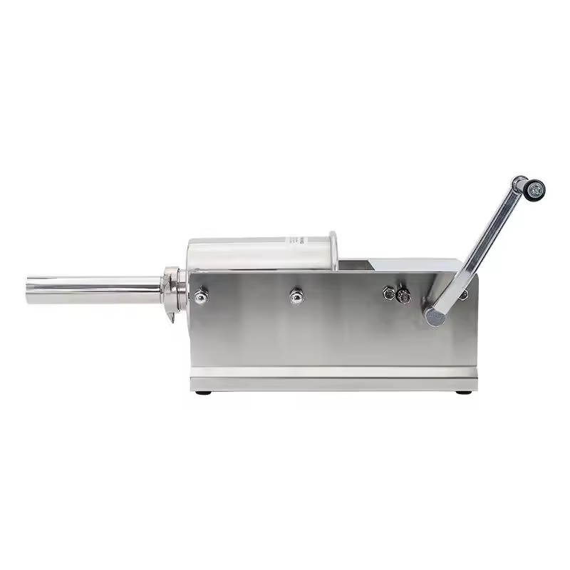 3L 5L 7L Commercial Widely Use Manual 2 Speed Horizontal Stainless Steel Sausage Stuffer