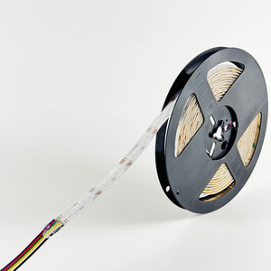 Tira de Luz LED COB RGBCCT de 24v, 12mm de Ancho, 21w/m, 25w/m, 840 LEDs/m, Temperatura Ajustable, Blanco Cálido - Product Image 1