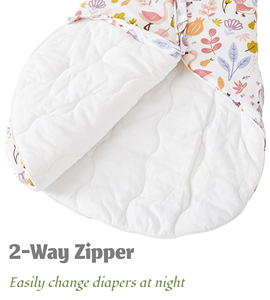 Super Soft Removable Long <b>Sleeves</b> Baby <b>Sleeping</b> <b>Bag</b> 2.5 TOG - Product Image 4