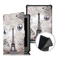 Casing AilesTecca untuk Kobo Ereader Clara HD sampul buku pintar, casing Folio lipat dengan Kobo Ereader Clara HD 6 inci 2018