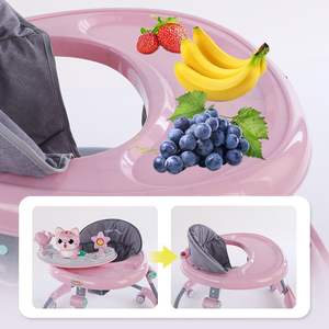 Déambulateur Pliable Portable pour Enfants, Réglable, pour Bébés d'un An, Cadre en Plastique, Poussette Transfrontalière, Vente en Gros - Product Image 4