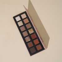 Emballage de maquillage personnalisé Palette d'ombres à paupières de haute qualité Nouvel arrivage 14 couleurs d'ombres à paupières imperméables rose fantaisie