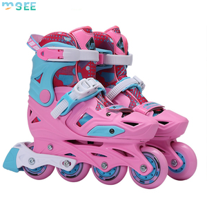 Seemore Thương hiệu bán buôn có thể điều chỉnh Breathable giày trượt băng Con lăn Inline Giày trượt cho trẻ em trẻ em - Product Image 4