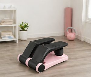 Mini <span class=keywords><strong>Stepper</strong></span> Hidráulico de Acero para el Hogar BNcompany TBJ-003, Entrenador de Pedales para Cardio y <span class=keywords><strong>Fitness</strong></span> con Bandas de Resistencia - Product Image 1