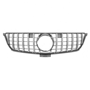 Grille de pare-chocs avant style GT pour Mercedes-Benz Classe <span class=keywords><strong>ML</strong></span> W166 ML350 ML450 ML550 grille de pare-chocs avant 2013 2014 <span class=keywords><strong>2015</strong></span> - Product Image 3