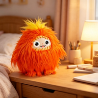 Peluche interactive Monster AI, jouet doux pour enfants de 2 à 7 ans, cadeau idéal pour anniversaire et fêtes, tailles et couleurs personnalisables