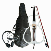 New Style Electric Cello Professional Electronic Cello Black and White Beginner Electric Cello