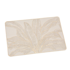 Nouveau <span class=keywords><strong>Set</strong></span> <span class=keywords><strong>de</strong></span> <span class=keywords><strong>Table</strong></span> Rectangulaire en PVC Bestseller – Isolation Thermique, Luxe Léger, Imperméable, Résistant à la Chaleur, Moderne pour Restaurant - Product Image 5