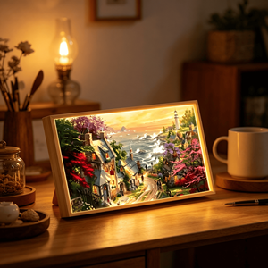 Lighted Photo Frame <b>LED</b> <b>Light</b> Painting Lamp Home Decoration Painting Wholesale - Product Image 2