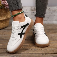 Nouvelles Chaussures Habillées pour Femmes 2026 Style Business avec Tige en Peluche, Semelle Extérieure en Caoutchouc Anti-Perforation et Fermeture à Lacets