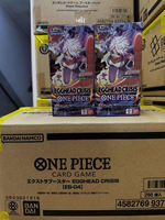 Versión Japonesa Original OPCG para EB01 EB02 EB03 EB04 Juego de Cartas Coleccionables en Caja Doble, Juego Reciclable