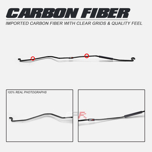 Para Z32 300ZX Fairlady, Barra de Soporte para Capó, Kits Interiores de Fibra de Carbono Seca, Lujo - Product Image 2