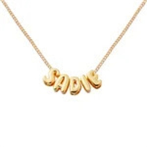 Wholesale Charms for Jewelry Making DIY Personalized Jewelry Women <b>Necklace</b> <b>Custom</b> Stainless Steel Cute Letter Pendant <b>Necklace</b> - Product Image 4