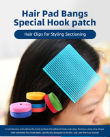 Rouleaux en plastique souple de qualité salon brosse à friser les cheveux avec crochets style facile et sécurisé pour frange crochet et boucle