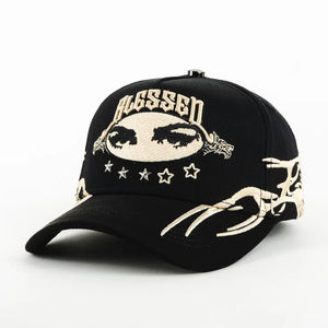 Casquettes Shifu de haute qualité, originales, <span class=keywords><strong>Baez</strong></span> X Adriano Zendejas, 5 panneaux, effet vieilli, visière incurvée réglable, casquettes Shifu - Product Image 1