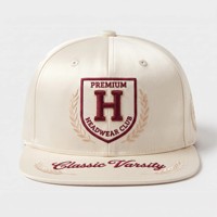 Maßgefertigte Satin 6-Panel Flat Snapback Caps mit 3D-Stickerei, Buchstaben-Emblem, Lorbeerblatt-Logo, Hip-Hop Unisex Hüte, Klein