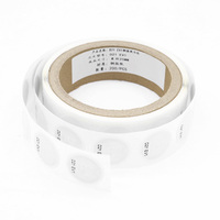   DESfire EV1 EV2 EV3 2K 4K 8K Puce Intelligente Circulaire en PVC Autocollant RFID Étiquettes NFC Personnalisées