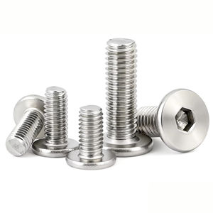 Vis à tête fraisée en acier inoxydable usinées CNC, prix de gros, fournisseur et fabricant, logo personnalisé - Product Image 5