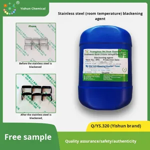 Ad alta temperatura annerimento liquido in acciaio inox rame lega di alluminio trattamento superficiale colorante ruggine prodotti chimici di protezione lucidi - Product Image 4