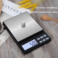 Báscula Digital de cocina de acero inoxidable de 10 Kg para alimentos, báscula de productos electrónicos inteligentes de China, báscula Digital para alimentos, báscula de cocina