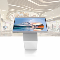 Terminal Multifuncional Táctil Vertical HD Todo en Uno para Publicidad, Terminal de Autoservicio Horizontal con Pantalla Táctil para Centros Comerciales