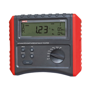 Medidor de Resistencia a Tierra Avanzado UNI-T UT572 Original con 1% de Precisión, Protección IP65, 1 Año de Garantía - En Stock - Product Image 1