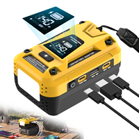Chargeur de batterie portable multifonction compatible avec la batterie Dewalt PD3.1, artisanat, camping, urgence