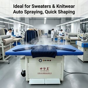Planche à <span class=keywords><strong>repasser</strong></span> à <span class=keywords><strong>vapeur</strong></span> automatique avec réservoir d'eau intégré, presse à <span class=keywords><strong>vapeur</strong></span> intelligente <span class=keywords><strong>pour</strong></span> l'entretien des tissus des vêtements, <span class=keywords><strong>pour</strong></span> les usines de fabrication - Product Image 3