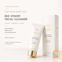 Nettoyant Visage au Venin d'Abeille Fournisseur d'Usine – Blanchissant, Éclaircissant, Anti-Âge, Hydratant, Affinant les Pores, Nettoyage en Profondeur – Soins de la Peau OEM