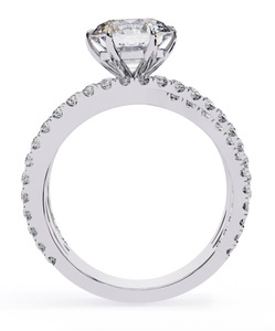 Anillo de Diamantes de Alta Calidad para Mujer, Joyería Fina para Boda, Compromiso, Aniversario y Uso Diario, Disponible al Mejor Precio - Product Image 1