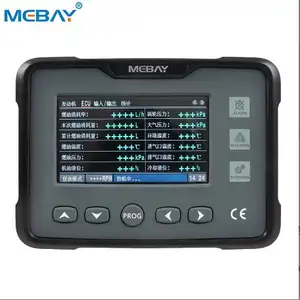 Mebay Digital temperatura olio motore livello carburante tensione batteria misuratore pannello digitale GM70C
