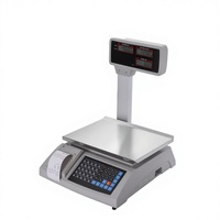 Máquina Impresora de Precios para Supermercados, Báscula Digital de Cálculo de Precios, Básculas Digitales de Pesaje