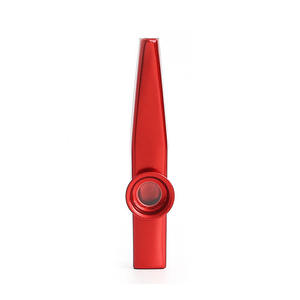 Kazoo en métal de qualité supérieure, prix de gros d'usine, instruments à vent portables de petite taille, plusieurs couleurs au choix - Product Image 3