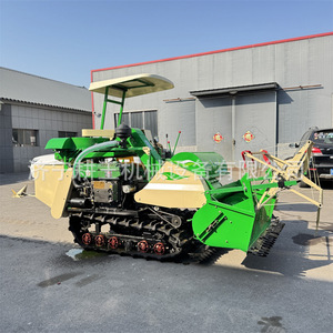 Mini-moissonneuse-batteuse 25 CV à transmission par engrenages pour blé et céréales, facile à utiliser - Product Image 1