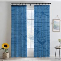 Tissu de rideau en polyester 100% gaufré ODM&OEM, motifs élégants et performances élevées - Occultation totale et réduction du bruit